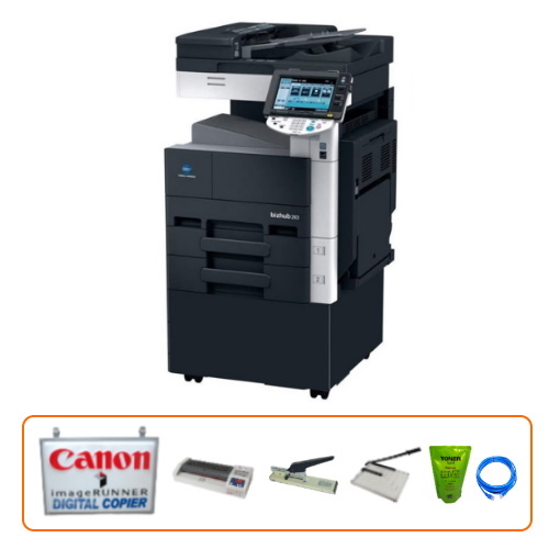 Paket Usaha Fotocopy Konica Minolta Bizhub 363